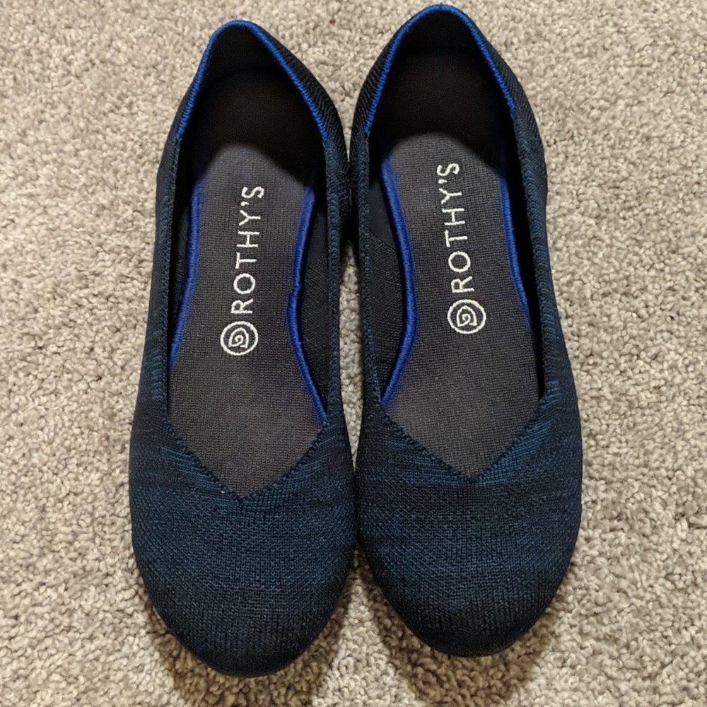 Rothys flats Navy